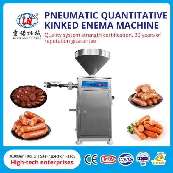 Machine de remplissage automatique quantitative pneumatique de saucisse de remplisseur de saucisse de remplisseur de saucisse