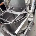 Especial para Food Processing Factory Top Descarga Deoiling Máquina Auto Descarregamento Rotary Secagem & Deoiling Máquina Integrada - Máquina deslubrificação - foodmachtech