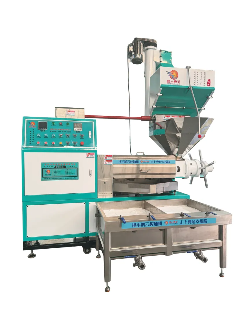 Máquina HY-6YL-TL770 de la prensa de aceite del tornillo - Prensa de aceite por tornillo - foodmachtech