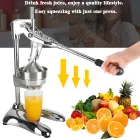 Nuevo exprimidor manual de cocina para el hogar, Exprimidor de hierro fundido multifuncional, Desmontaje rápido y fruta de acero inoxidable lavable Pres - Exprimidor - foodmachtech