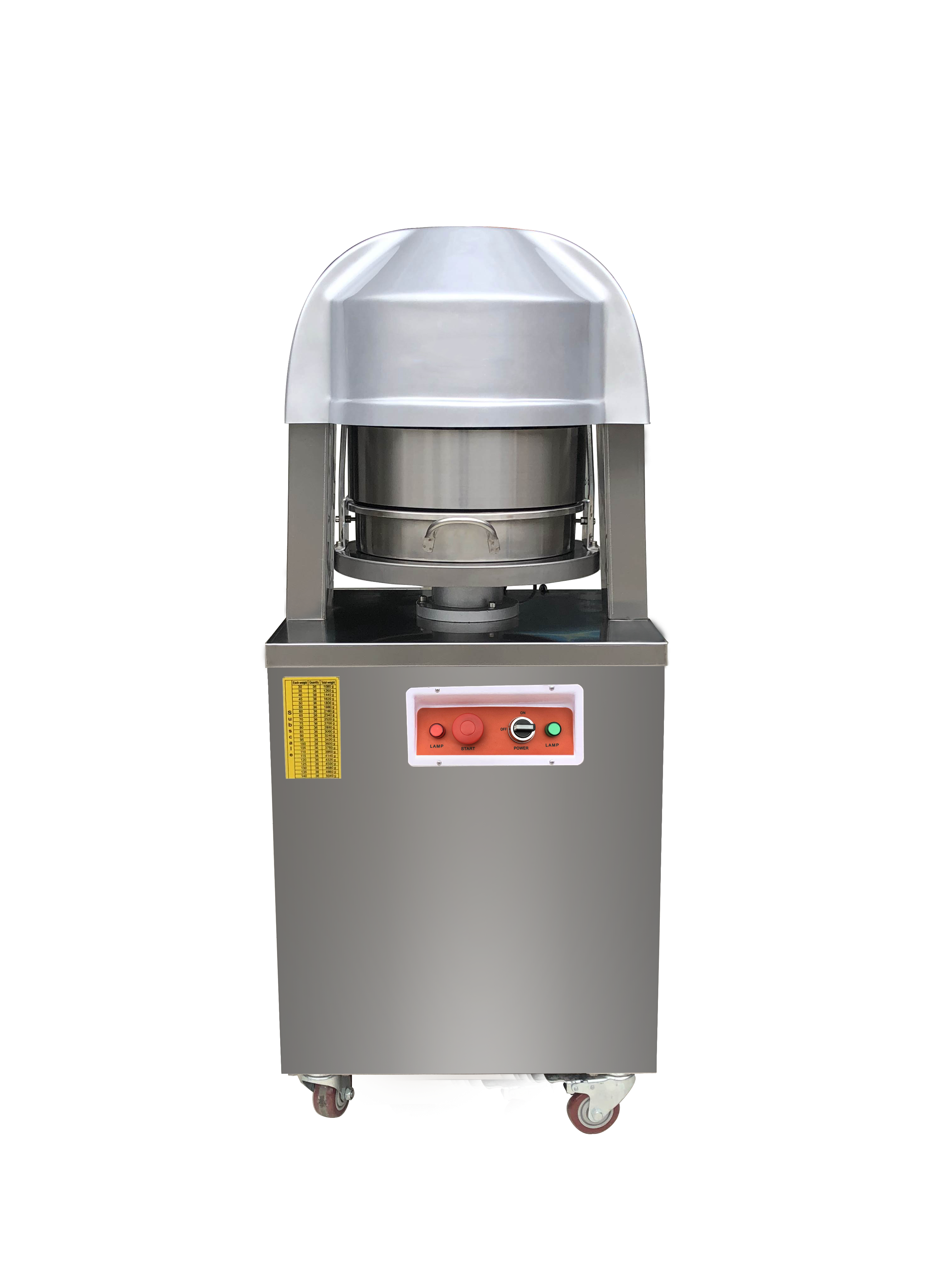 Máquina de fabricación de productos de cereales Máquina divisora de masa