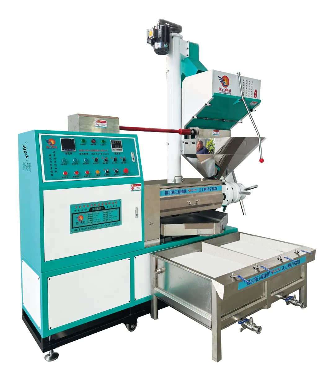 HY-6YL-TL680 Csrew óleo imprensa máquina - Parafuso óleo imprensa - foodmachtech