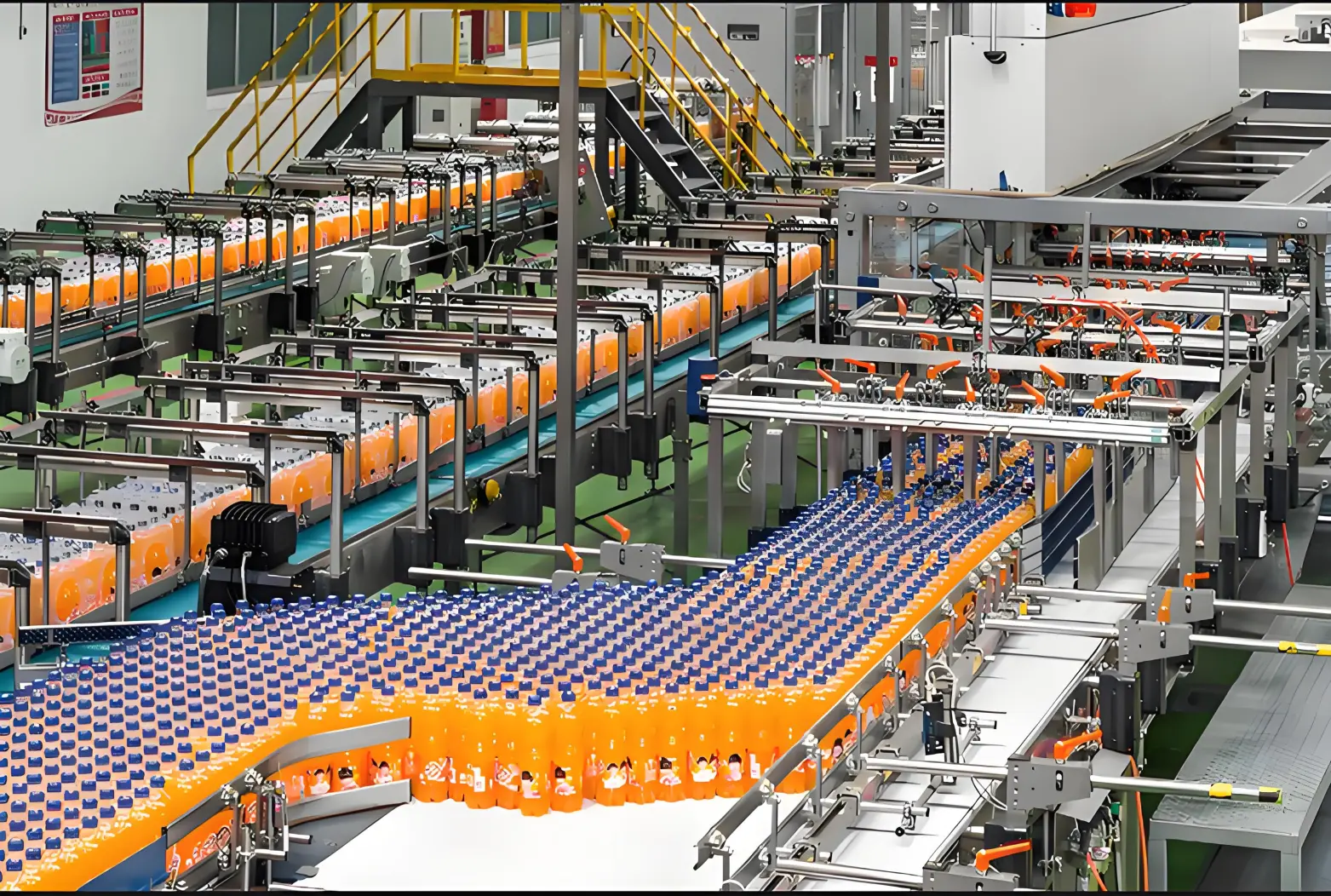 Saft getränke Produktions linie Edelstahl - Getränke produktions linie - foodmachtech