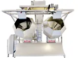 Spicy Strip Equipment Tempero Mixer Sistema mistura octogonal - Equipamento processamento snack picante - foodmachtech