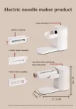 New Noodle Press Machine High Productivity Fully Automatic Electric Dough Pressing Machine for Bakery and Flour Processing - Noodle Machine - foodmachtech
