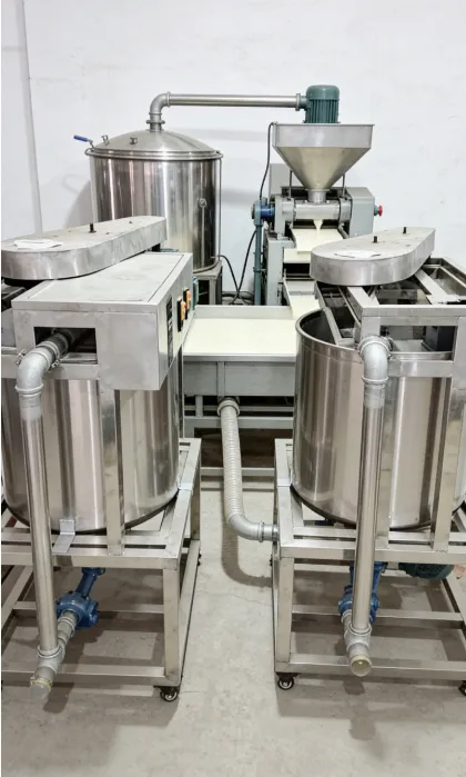 Emulsivo de mistura do produto comestível do aço inoxidável do controle inteligente da velocidade fácil limpar - Equipamento processamento produtos soja - foodmachtech