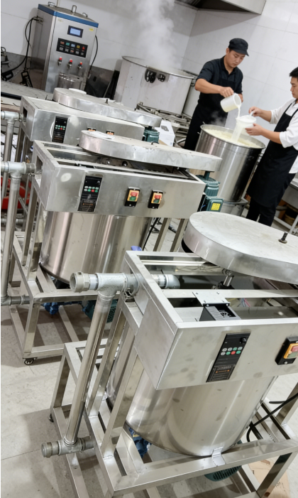 High-Speed Homogenizing Mixing Emulsifier Commercial Food Emulsifying & Mixing Equipment