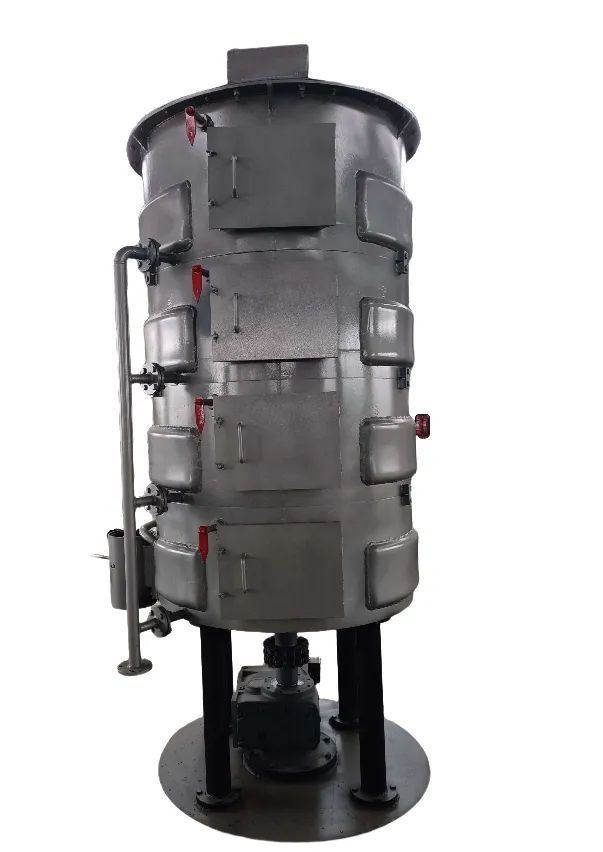 A panela de vapor e frigideira tipo 120*4 é um equipamento chave na seção de pré-tratamento do processamento de óleo vegetal. É principal - Parafuso óleo imprensa - foodmachtech