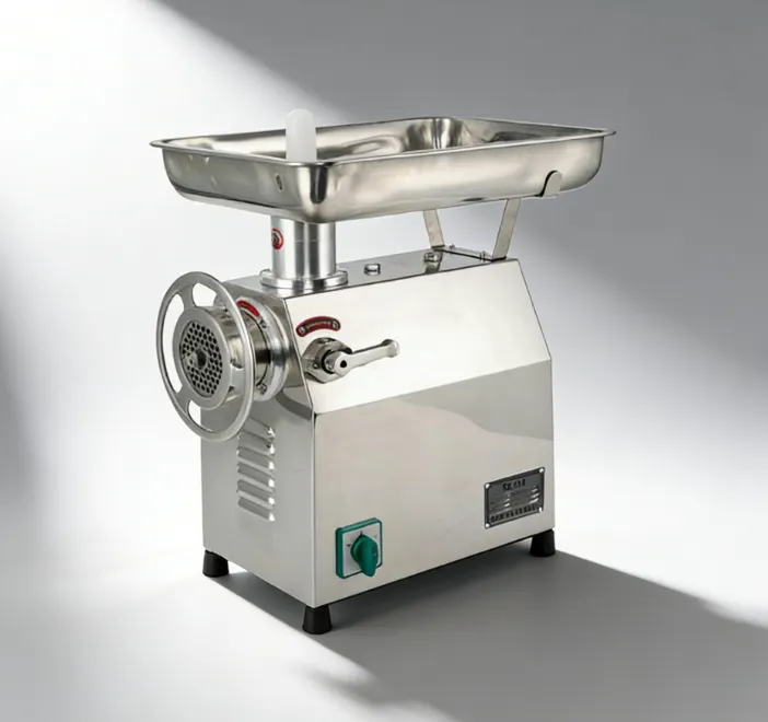 New Commercial Electric Meat Grinder & Mincer Automatic Meat Processing Machinery 250kg/h - Crusher - foodmachtech