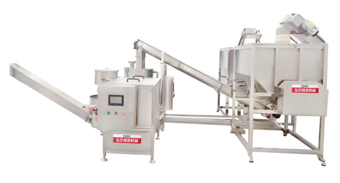 Equipo de producción completo picante profesional de la tira Latiao que hace la máquina fijada