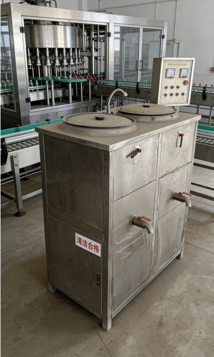 Special for Bean Product Factory Dual Soy Milk Cooking Tank Commercial Large Capacity Soy Milk Boiler