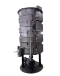A panela de vapor e frigideira tipo 120*4 é um equipamento chave na seção de pré-tratamento do processamento de óleo vegetal. É principal - Parafuso óleo imprensa - foodmachtech
