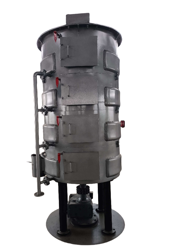 The 120 * 4 type steaming and frying pan is a key equipment in the pre-treatment section of vegetable oil processing. It is main