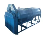 O material de peneiramento redondo do cilindro dobro do FLY2-80 é composto das peças do aço carbono e do ferro fundido, e os componentes do núcleo ar - Máquina descasque grãos - foodmachtech