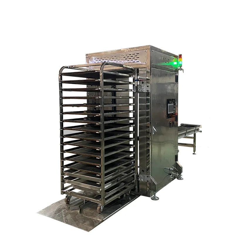 Fully Automatic Electric Food Beverage Machinery Baking Tray Loading Machine Kanghui Brand 260kg - Conveyor Belt - foodmachtech