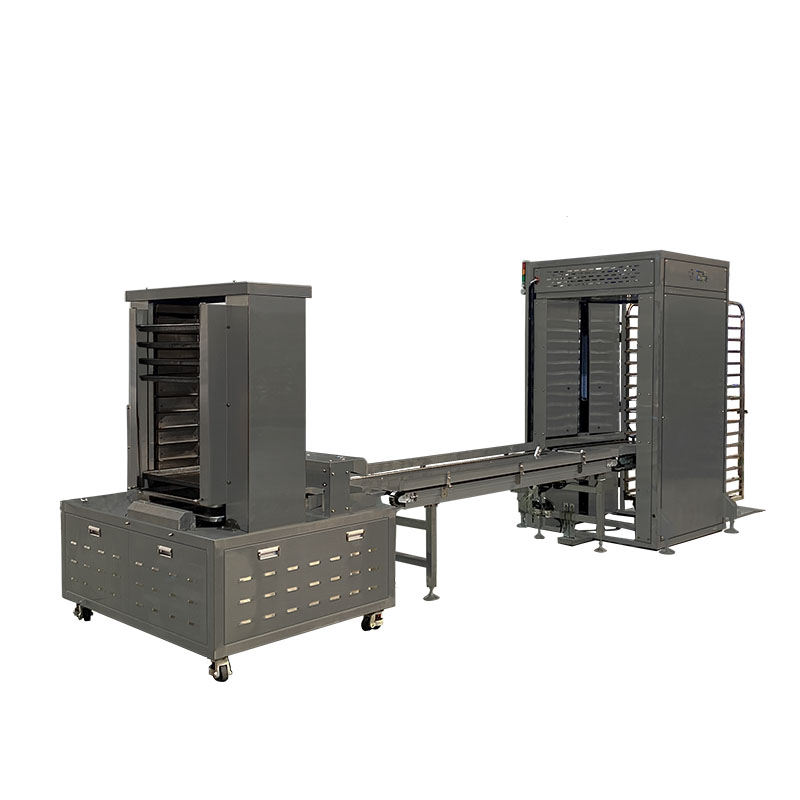 Neue voll automatische Platten lademaschine für Fleisch-und Erdnuss verarbeitung, 16-lagige 32-Table-Lebensmittelmaschinen, Kanghui