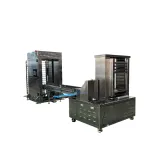 Novo Equipamento De Cozimento De Pão Equipamento Multifuncional De Cozimento De Alimentos Máquina De Carregamento De Bandeja Totalmente Automática - Correia transportadora - foodmachtech