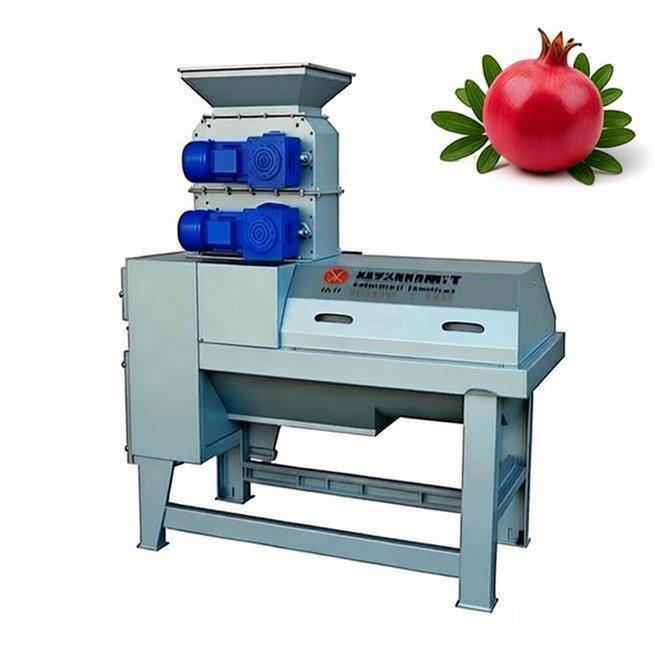 Alta Eficiência Descascador Automático De Romã e Máquina Deseeder, Aço Inoxidável 304, para Fábrica De Suco/Bebida.
