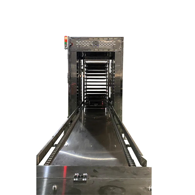 Fully Automatic Electric Food Beverage Machinery Baking Tray Loading Machine Kanghui Brand 260kg - Conveyor Belt - foodmachtech