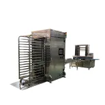 Novo Equipamento De Cozimento De Pão Equipamento Multifuncional De Cozimento De Alimentos Máquina De Carregamento De Bandeja Totalmente Automática - Correia transportadora - foodmachtech