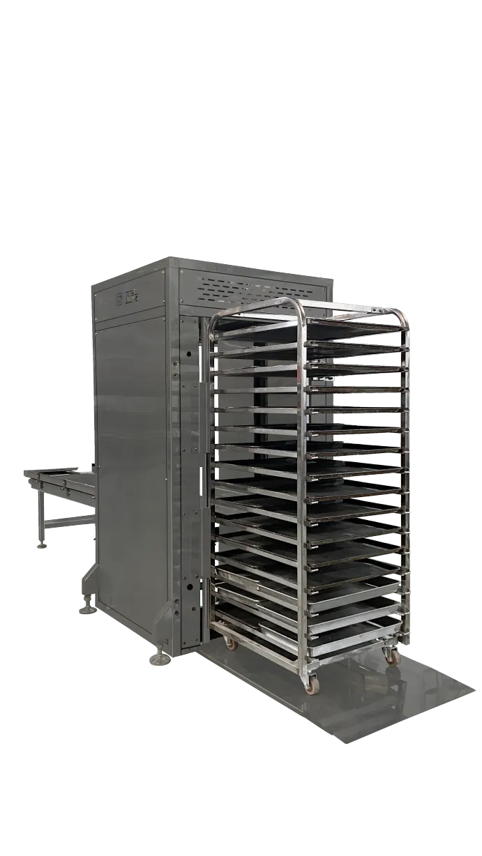 Nova marca Kanghui Food Factory Máquina Bandeja Automática Carregando Máquina Use Food Processing Equipment - Correia transportadora - foodmachtech