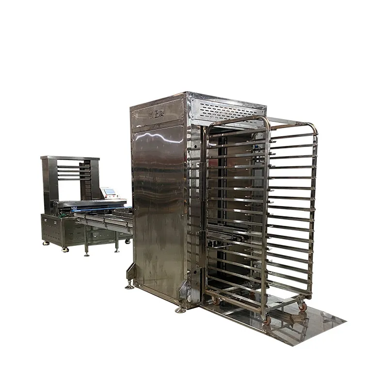 Brand New Bread Baking Equipment Multifunctional Food Baking Equipment Fully Automatic Tray Loading Machine - Conveyor Belt - foodmachtech