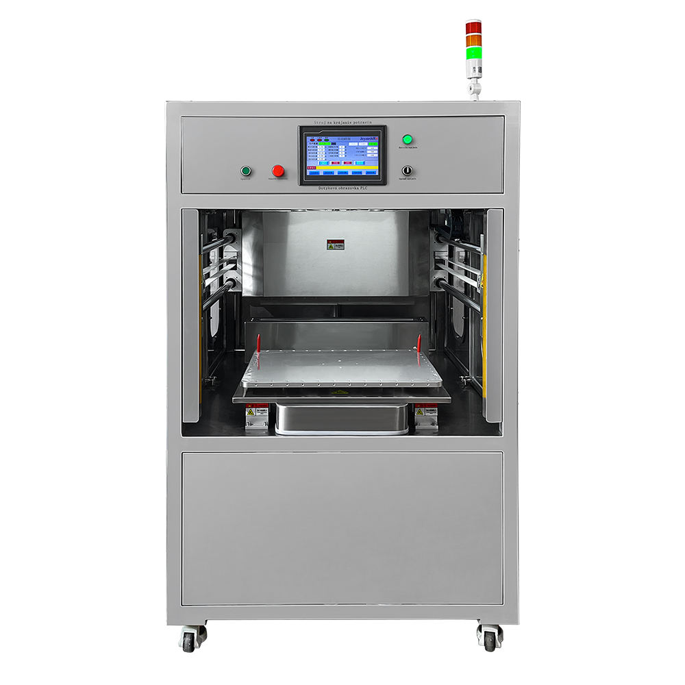 Taglierina ultrasonica per alimenti ad alta velocità,