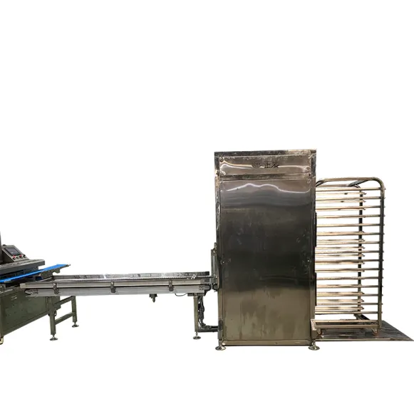 2025 Novo Produto Comercial Food Machinery Equipment Bandeja Empilhamento Máquina Processamento Alimentos Planta Padaria