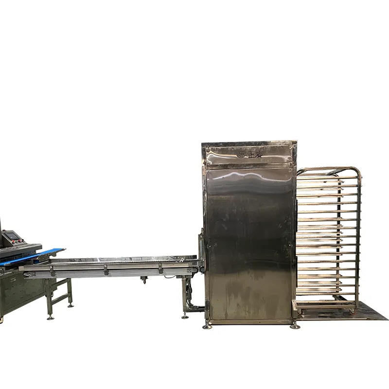 2025 New Product Commercial Food Machinery Equipment Tray Stacking Machine Food Processing Plant Bakery - Conveyor Belt - foodmachtech
