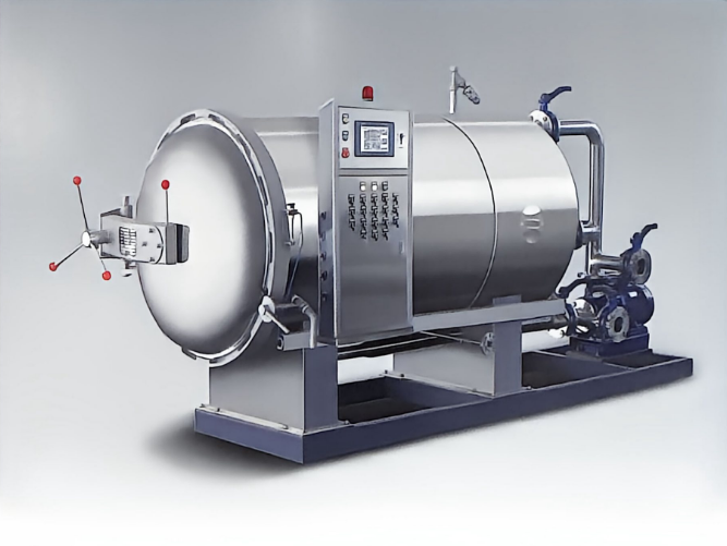 水浴 (蒸汽) 式杀菌锅