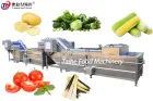 Naranja manzana zanahoria patata tomate eficiente limpieza precio Máquina automática de verduras y frutas burbuja lavadora para limón - Máquina de limpieza - foodmachtech