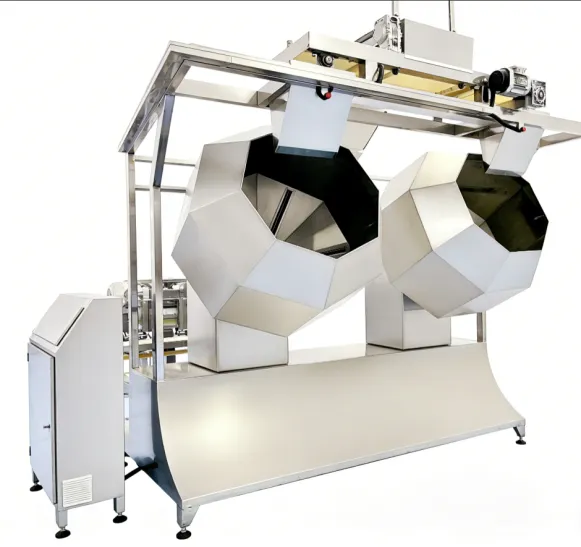 Caixa elétrica picante Strip Equipment Sistema mistura octogonal tempero Mixer