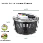 Fruit and Vegetable Washing and Dehydrating Machine with Press-type Dehydration That Won't Hurt Your Hands - Cleaning Machine - foodmachtech