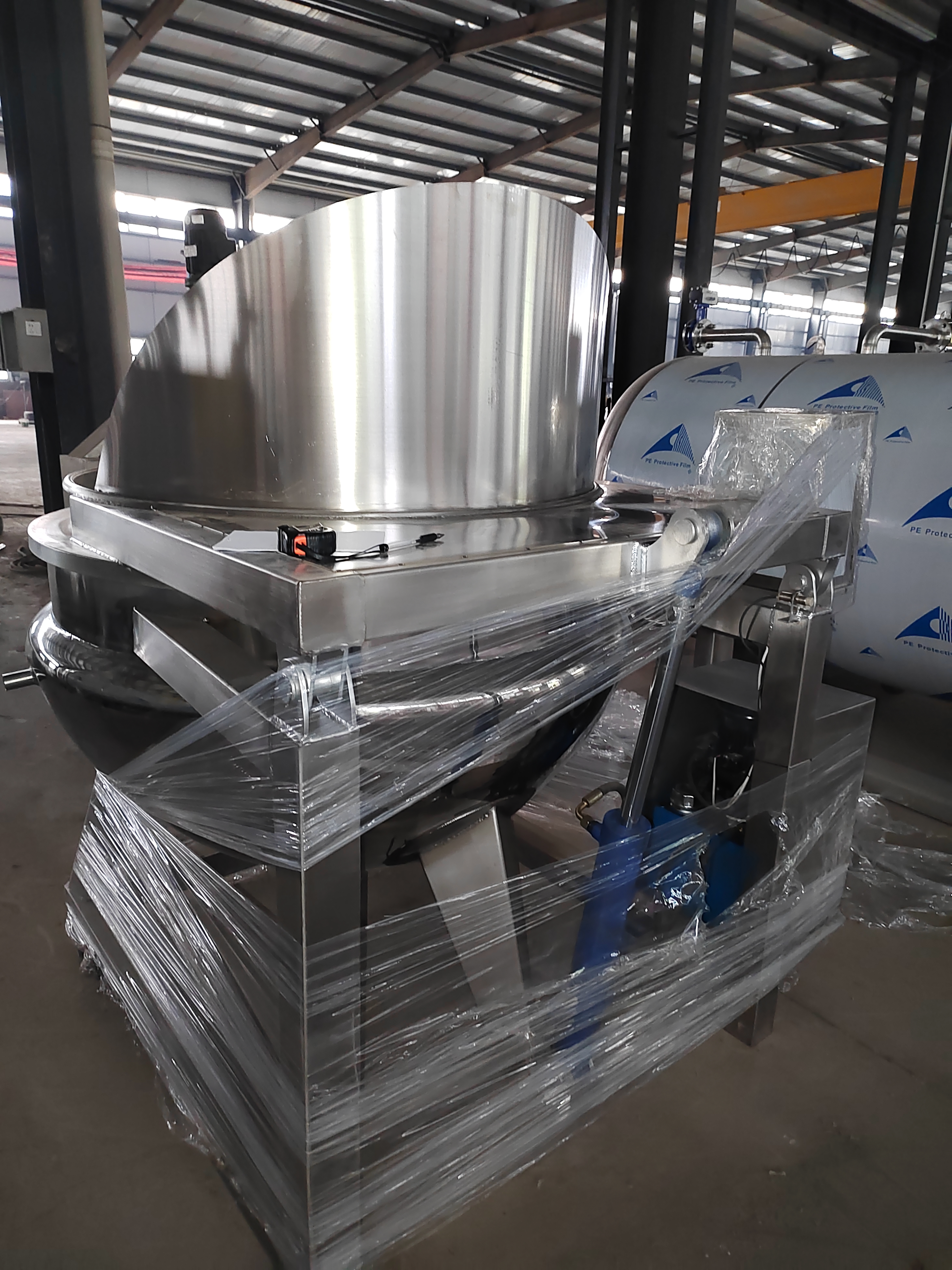 Pentola per cucina e cottura a vapore per uso alimentare a doppio strato