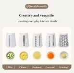 Popular Home Kitchen Convenient Multi-Blade Vegetable Cutter Commercial Vegetable Cutting Machine - Vegetable Cutter - foodmachtech