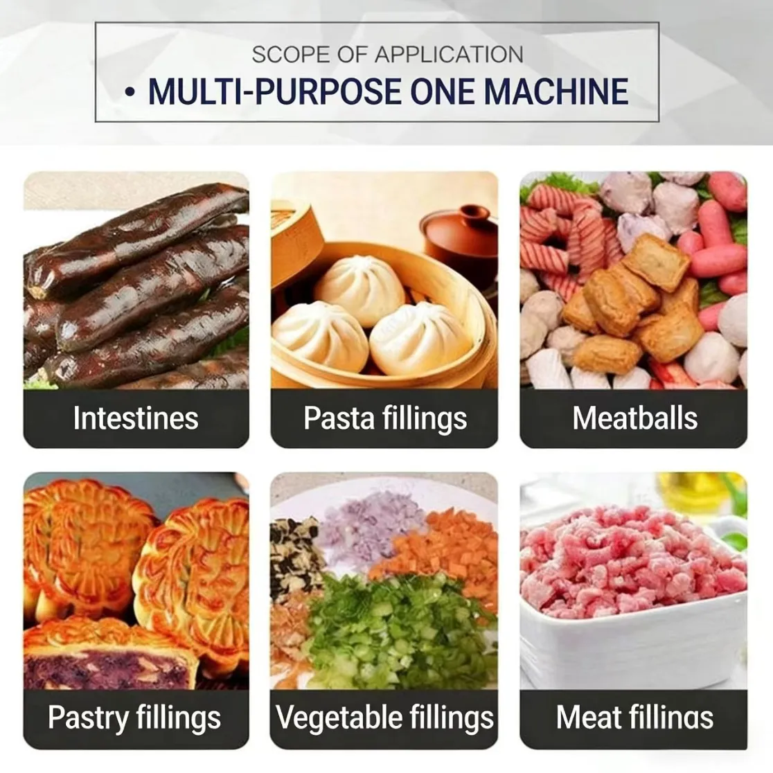 Mezclador de llenado completamente automático de llenado de dumpling comercial de doble eje máquina de mezcla de acero inoxidable mezclador de llenado de cocina central - Mezclador de relleno de carne - foodmachtech
