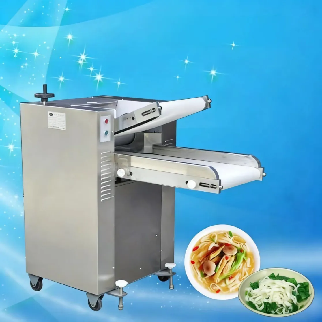 Commercial automatic noodle press machine for steamed buns baozi French bread dough kneading - Noodle Press - foodmachtech