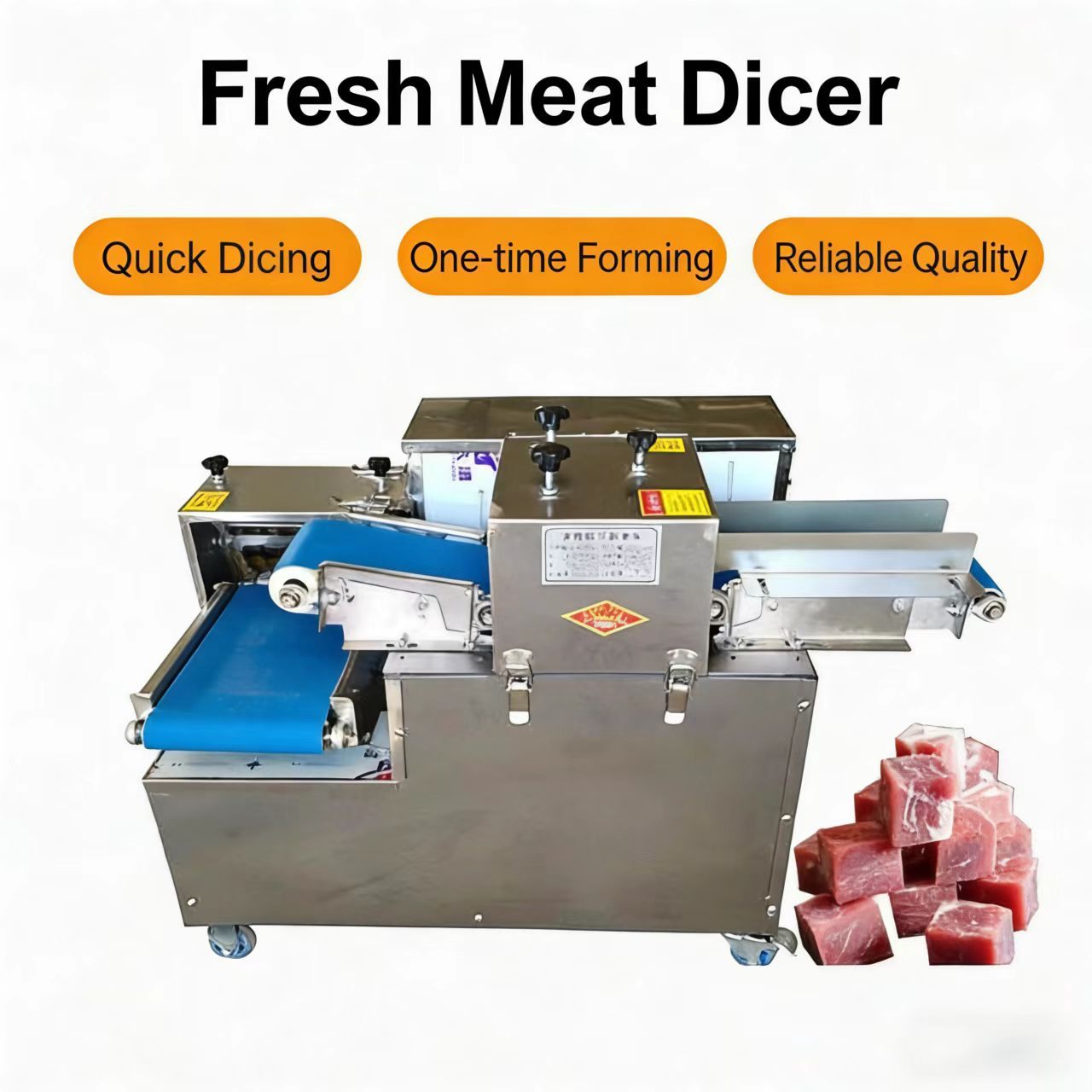 เครื่องหั่นเนื้อหมูตุ๋นเชิงพาณิชย์, เครื่องตัดเนื้อสดขั้นตอนเดียว, เครื่องตัดหน้าท้องหมู, เครื่องแบ่งแถบหมู