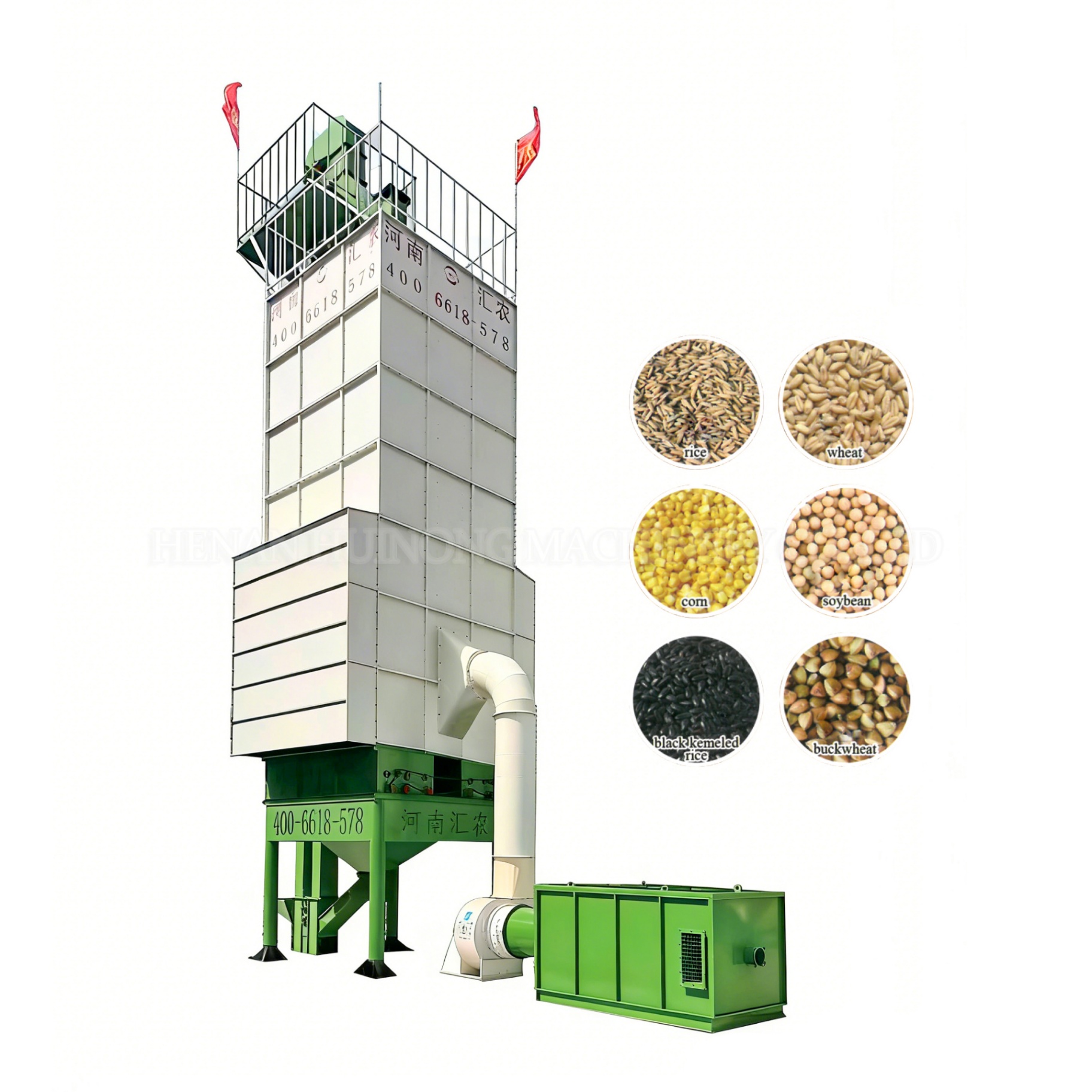 5HX-32 tipo secador de grano circular