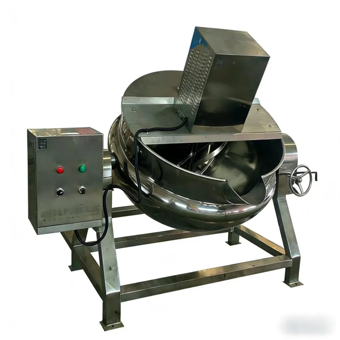 Zongzi olla de cocina pasteurización gas sándwich olla comercial olla vertical - Wok - foodmachtech
