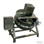 Zongzi cooking pot Pasteurization gas sandwich pot Commercial vertical pot. - Wok - foodmachtech