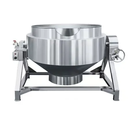 Zongzi olla de cocina pasteurización gas sándwich olla comercial olla vertical - Wok - foodmachtech