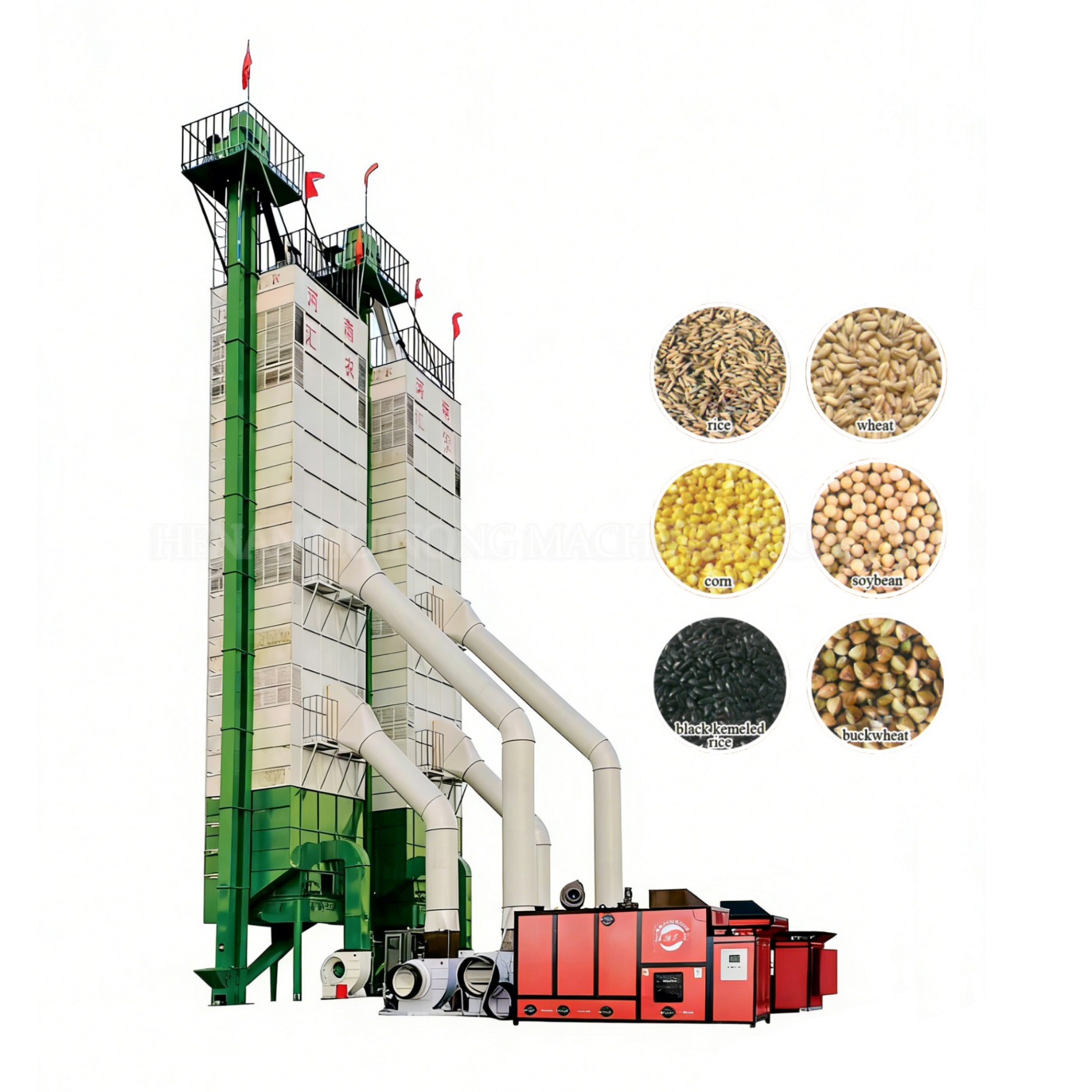 Torre de secado de grano continuo 5HL-150type