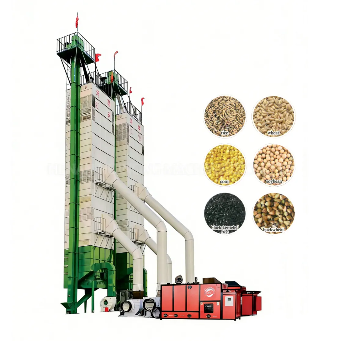 Torre de secado de grano continuo 5HL-150type - Secadora - foodmachtech