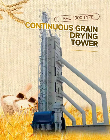 Huinong 5HL-1000type contínuo grão secagem torre