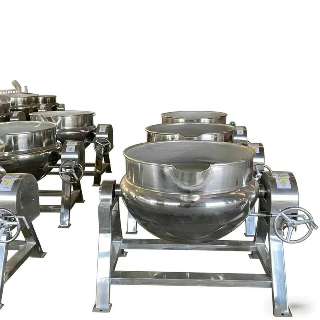 Zongzi olla de cocina pasteurización gas sándwich olla comercial olla vertical - Wok - foodmachtech