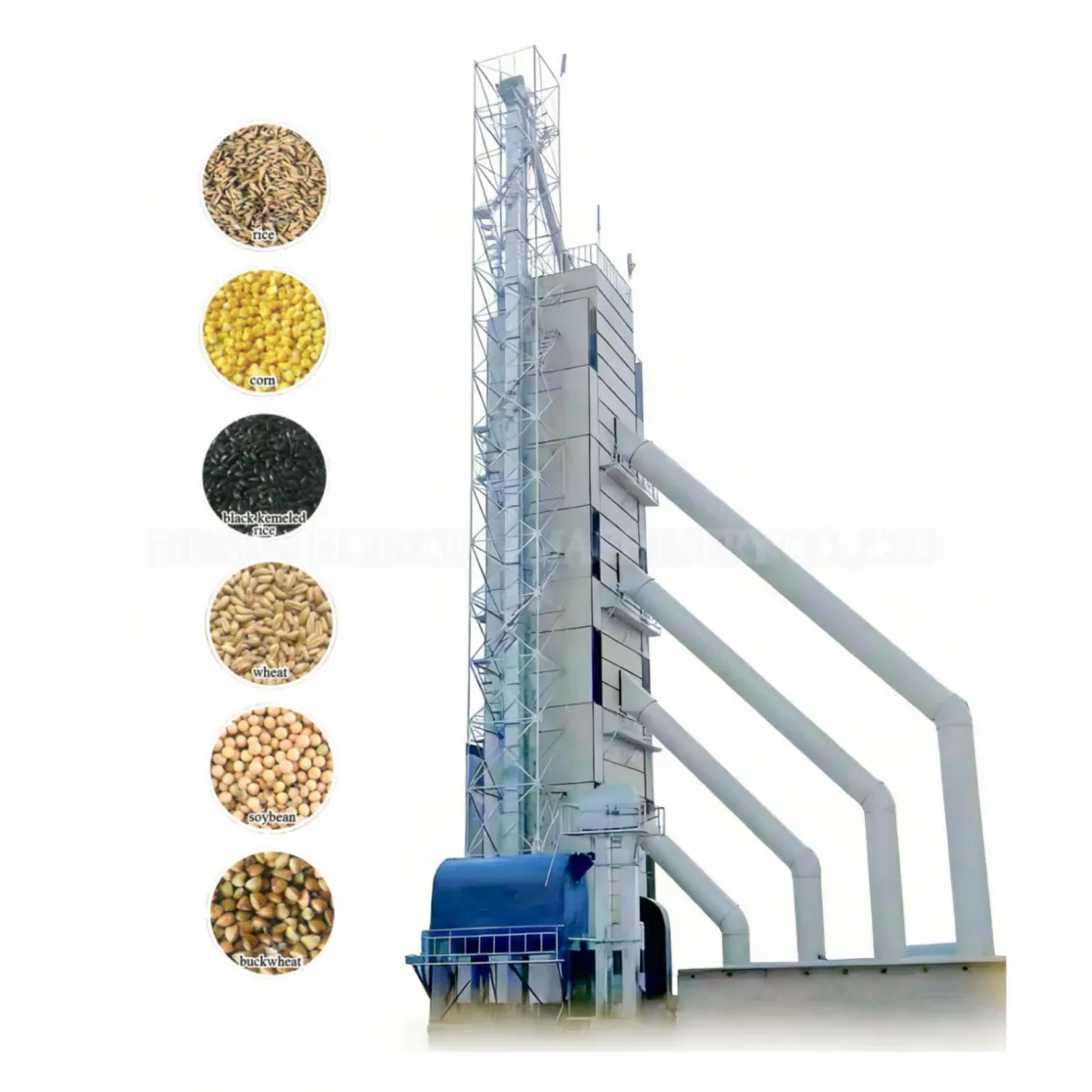 Huinong 5HL-1000type Continuous grain drying tower - Dryer - foodmachtech