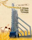 5HL-1000type contínuo grão secagem torre - Secador - foodmachtech