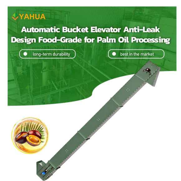 Produto comestível do projeto do Anti-Leak do elevador automático da cubeta para o processamento do óleo de palma