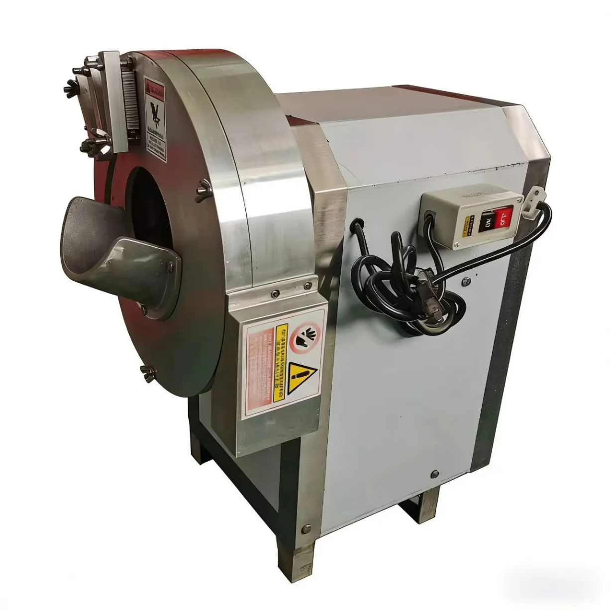 Commercial pickled bamboo shoot shredder, potato and cucumber vegetable and fruit strip cutter, fresh bamboo shoot and ginger  - Vegetable Cutter - foodmachtech